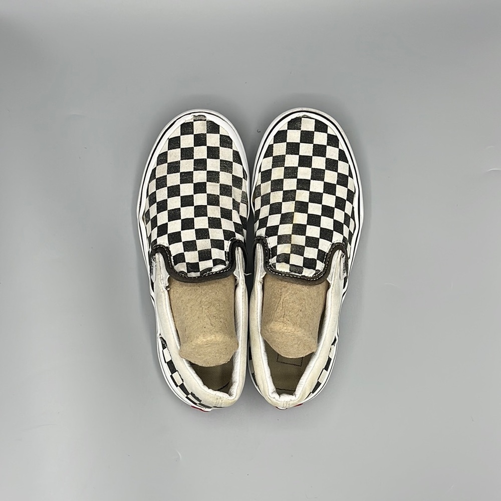 Vans Sz 3 Checkers Sneakers